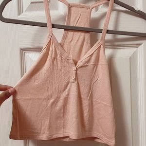 Blush Pink Crop Top